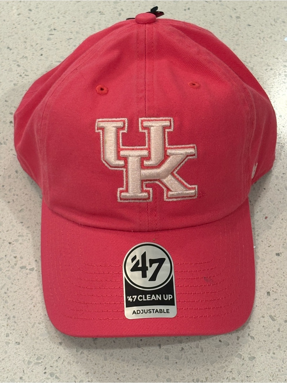 NWT Kentucky Wildcats '47 Brand Pink Miata Clean Up Adjustable Hat Cap OSFA
